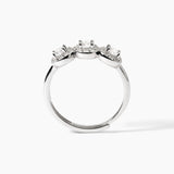 Anillo Mabina de plata con circonitas blancas MILANESIENNE 523368