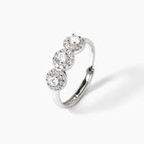 Anillo Mabina de plata con circonitas blancas MILANESIENNE 523368