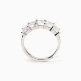 Anillo Mabina de plata para mujer con circonitas Valentina 523409