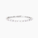 Pulsera Mabina con elementos de corte baguette y lágrima Lujo 533757-16
