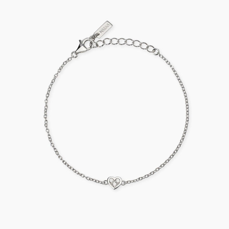 Pulsera Mabina de corazón de diamantes cultivados en laboratorio Mi diamante 534072