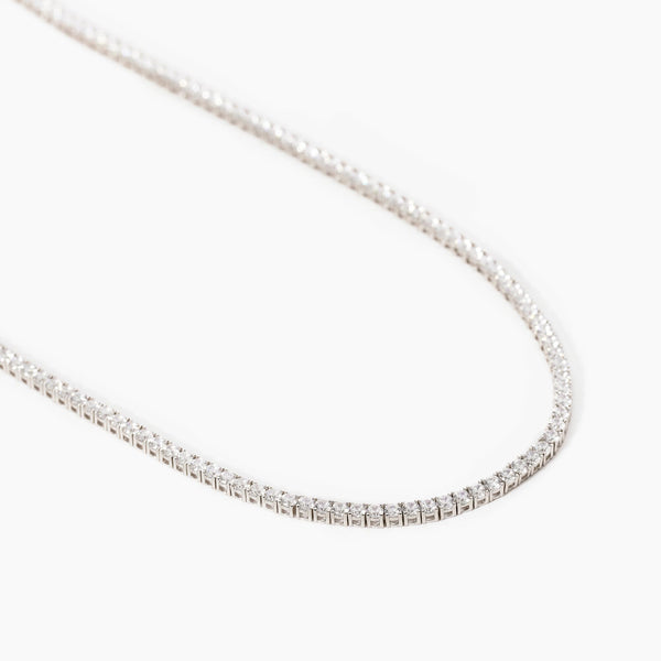 Gargantilla Mabina de tenis con circonitas blancas CLUB DE TENIS 553454