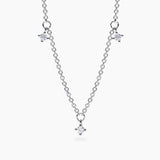 Collar Mabina con puntos de luz en diamantes cultivados en laboratorio Mi diamante 553812