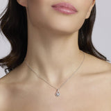 Collar Mabina con colgante de circonitas BEATRICE 553826