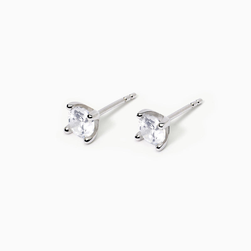 Pendientes Mabina de plata con puntos de luz BRILLANTE 563608
