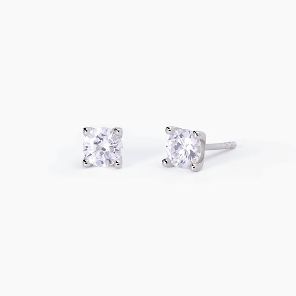 Pendientes Mabina de plata con puntos de luz BRILLANTE 563608