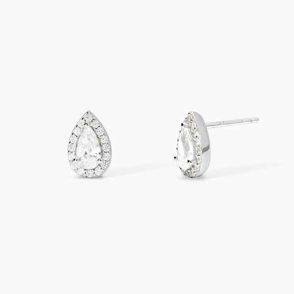 Pendientes Mabina de plata talla gota ¿GENIAL O RETRO? 563736