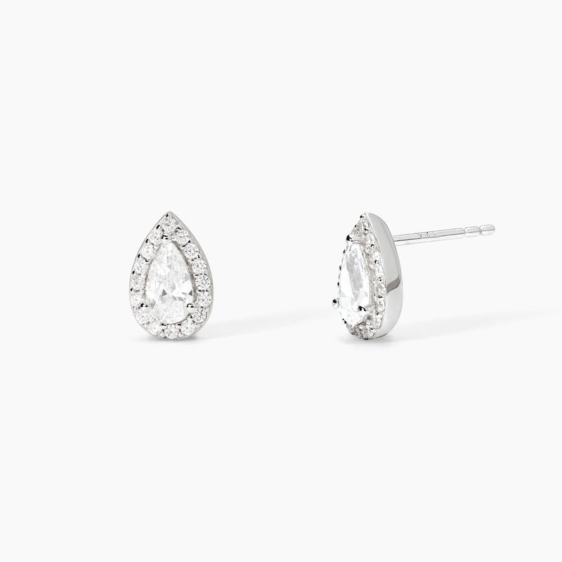 Pendientes Mabina de plata talla gota ¿GENIAL O RETRO? 563736