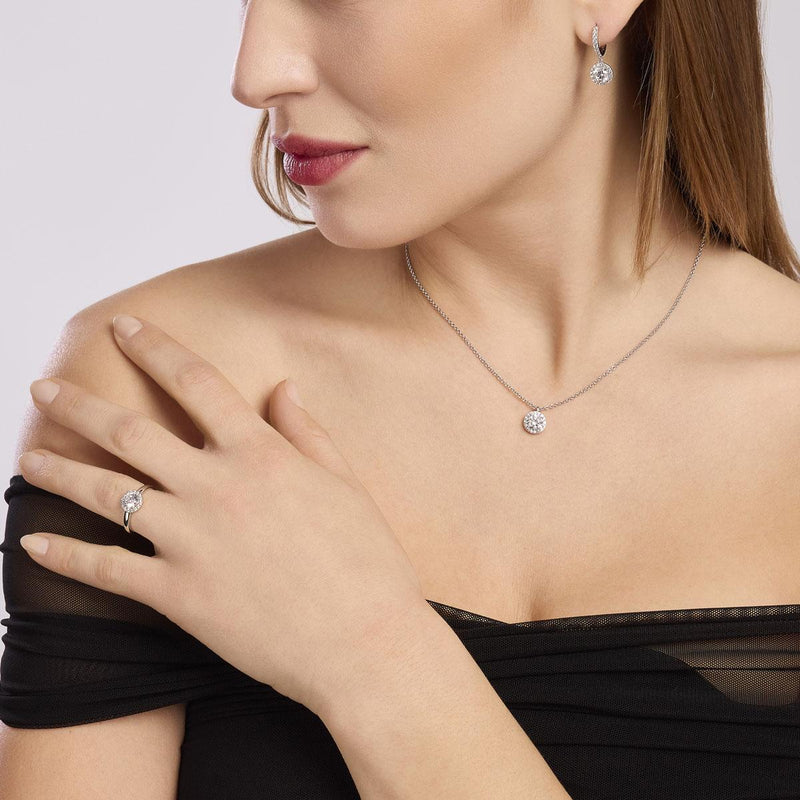 Pendientes colgantes Mabina de circonitas Reavivamiento 563788