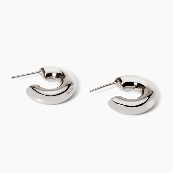 Pendientes Mabina de aro abiertos gruesos Detalles 563841