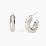 Pendientes Mabina de aro abiertos gruesos Detalles 563841