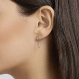 Pendientes Mabina de cadena de diamantes cultivados en laboratorio Mi diamante 563897