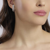 Pendientes Mabina de plata y circonitas AMOR A PRIMERA VISTA 563937