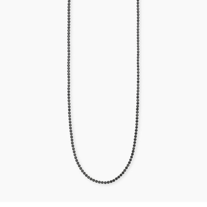 Collar tenis Kidult con cristales negros 851080
