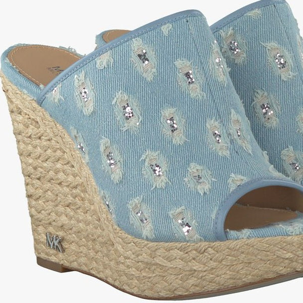 Alpargatas Michael kors  Azul Hastings Mule 40R7HTHP2D