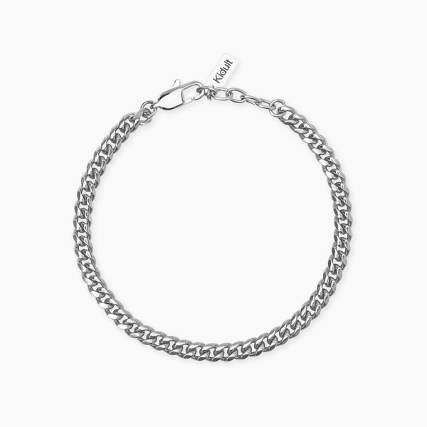 Pulsera Kidult de acero con cadena barbada 831083 para hombre