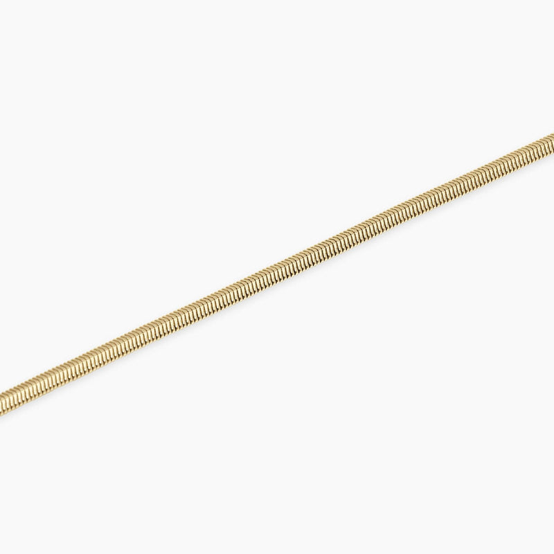 Pulsera Kidult dorada con cadena snake 831145