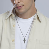 Collar Kidult con cadena véneta y cruz 851077