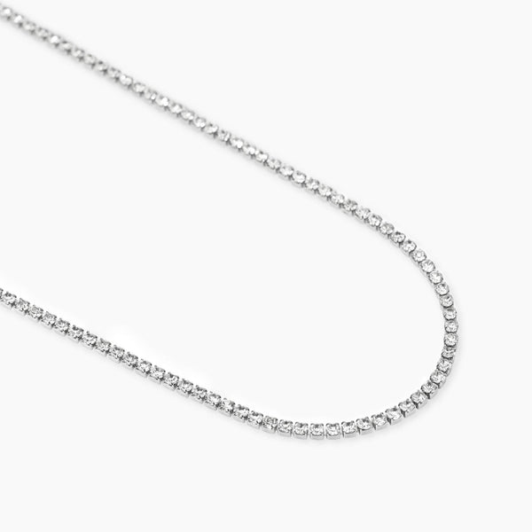 Collar Kidult con tenis cristales blancos 851079