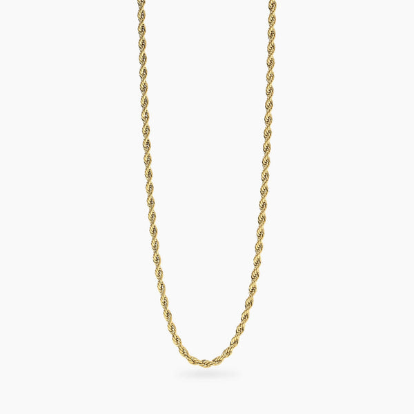 Collar Kidult dorado con cadena cuerda 851088