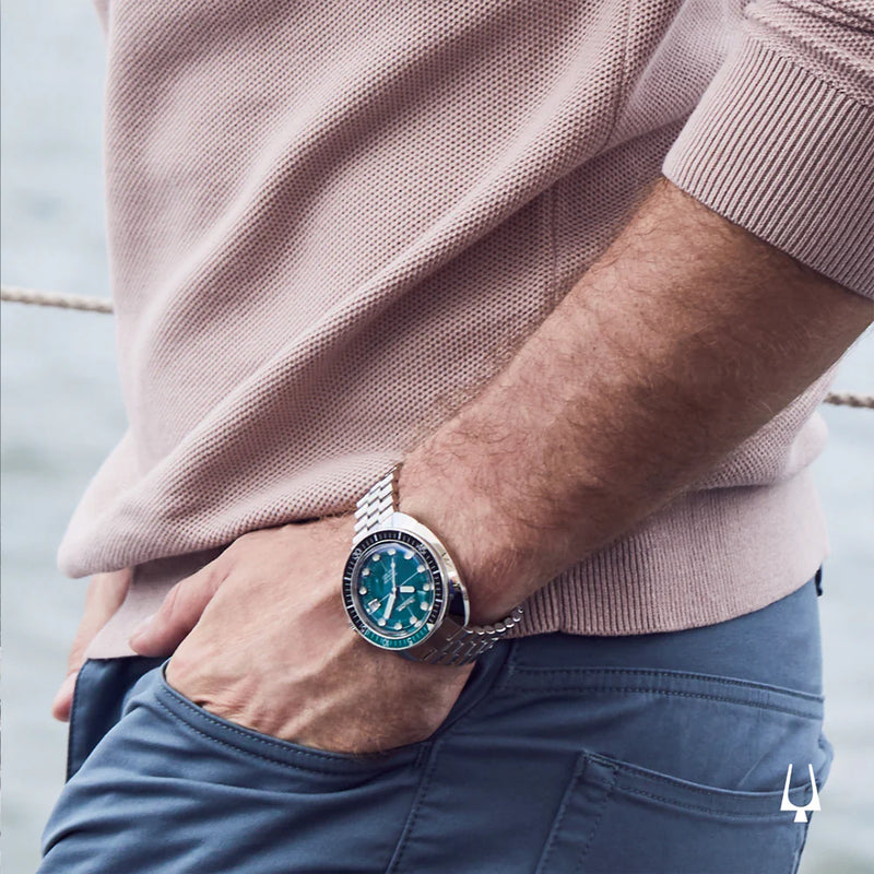Reloj Bulova Oceanographer Automático 44mm 96B322