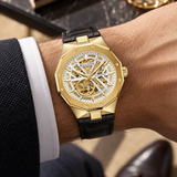 Reloj Bulova Classic Octogon Automático Skeleton 42mm 97A206