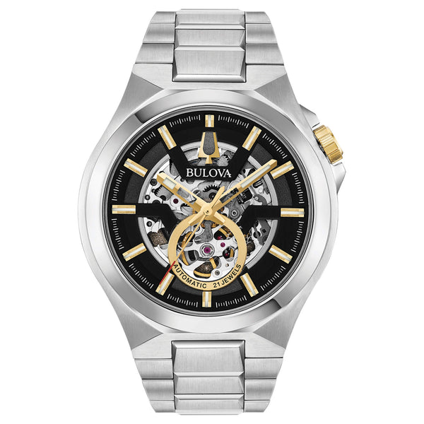 Reloj Bulova 98a224 automático esqueleto hombre