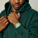 Reloj Nixon A045-5345-00 Time Teller dorado unisex