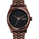 Reloj Nixon A1130-5244-00 Medium Time Teller marrón unisex