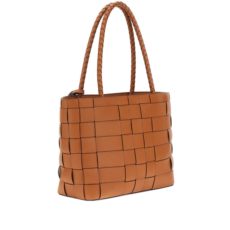 Bolso GUESS Shopper Maylee trenzada WG966122
