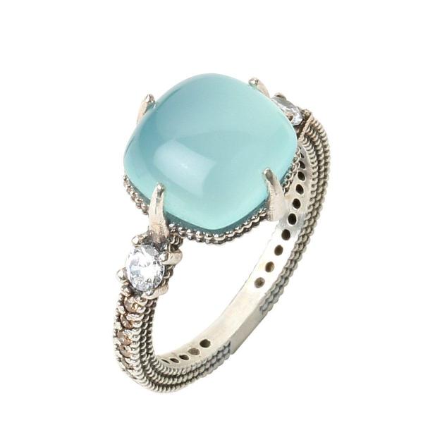 Anillo Sunfield plata, calcedonia y circonitas AN064670/13