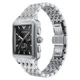 Emporio Armani Reloj de acero inoxidable cronógrafo para hombres AR11751
