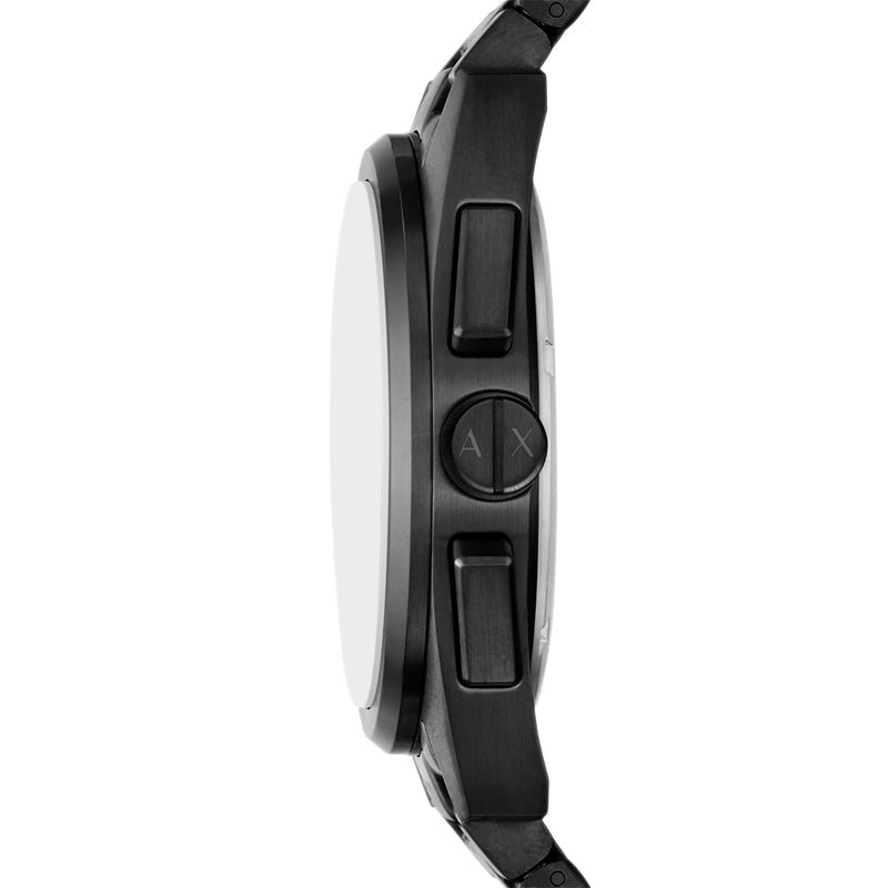 Reloj Armani Exchange AX2864 Parker Chrono Esfera Negra Correa de Acero Inoxidable