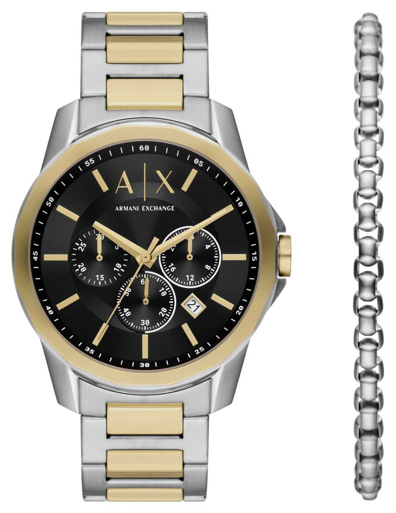 Set de reloj y pulsera Armani Exchange AX7148SET para hombre