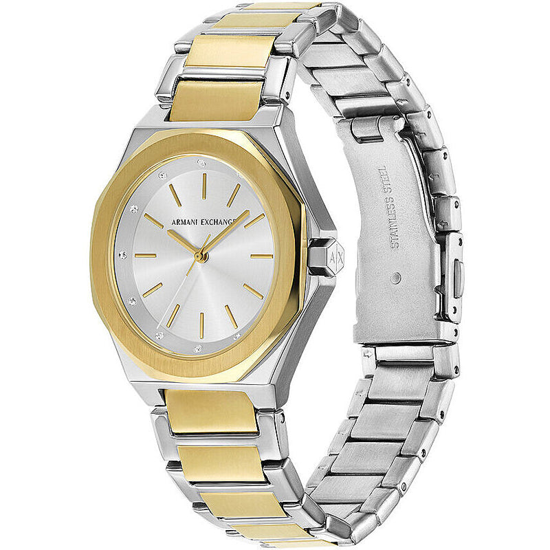 Reloj + Colgante Armani Exchange para mujer AX7161 SET
