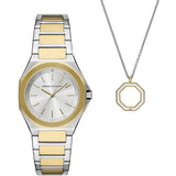 Reloj + Colgante Armani Exchange para mujer AX7161 SET