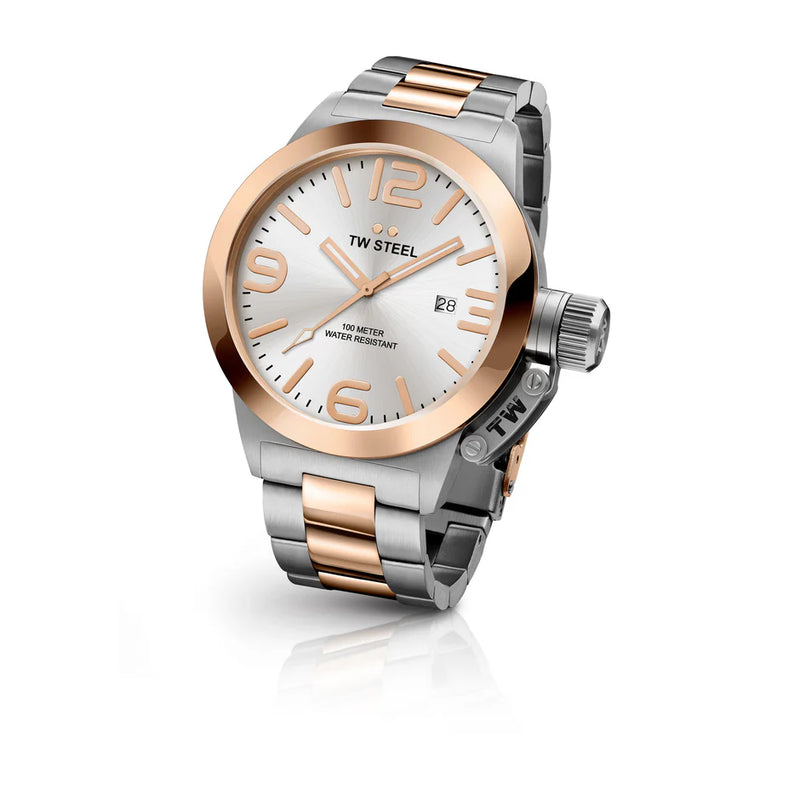 Reloj TW Steel Previus CB122 de acero bicolor