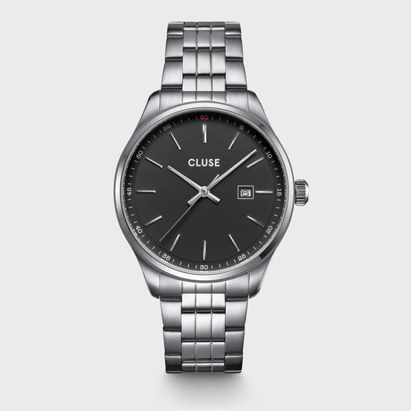 Reloj Cluse Anthéor Steel Black, Color Plata CW20904