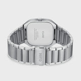 Reloj Cluse Quadrus Acero, Verde, Color Plata CW25702