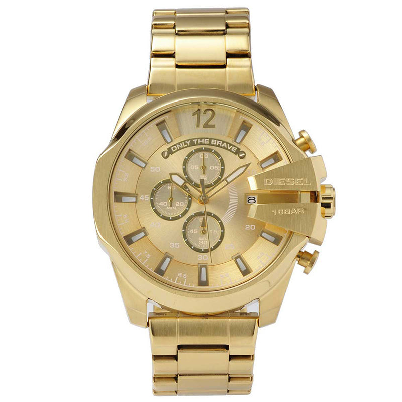 Reloj Diesel DZ4360 Mega Chief reloj en tono dorado