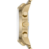 Reloj Diesel DZ4590 cronógrafo Split con pulsera en acero inoxidable dorado