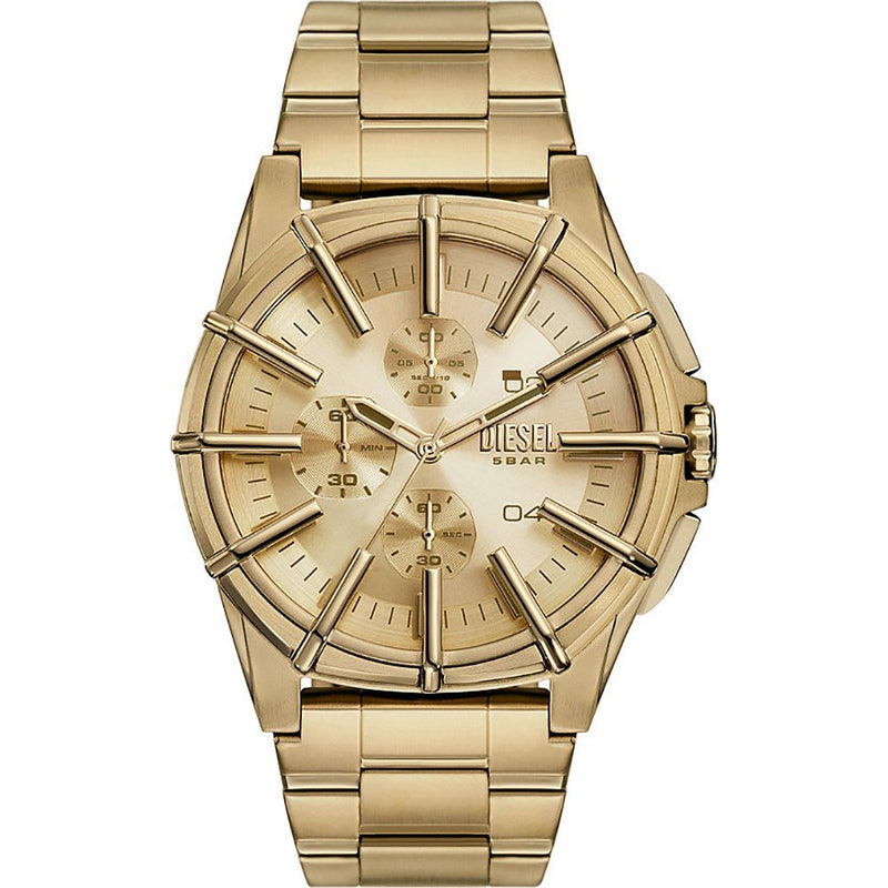 Reloj Diesel ADVANCED DZ4659 en acero dorado para hombre