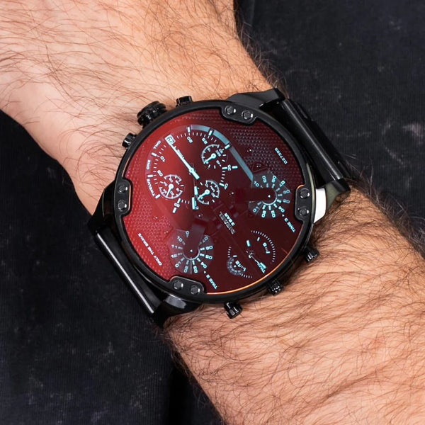Reloj Diedel Mr. Daddy 2.0 DZ7395 negro para hombre