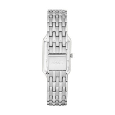 Reloj Fossil Raquel de acero inoxidable con tres agujas y fecha ES5221