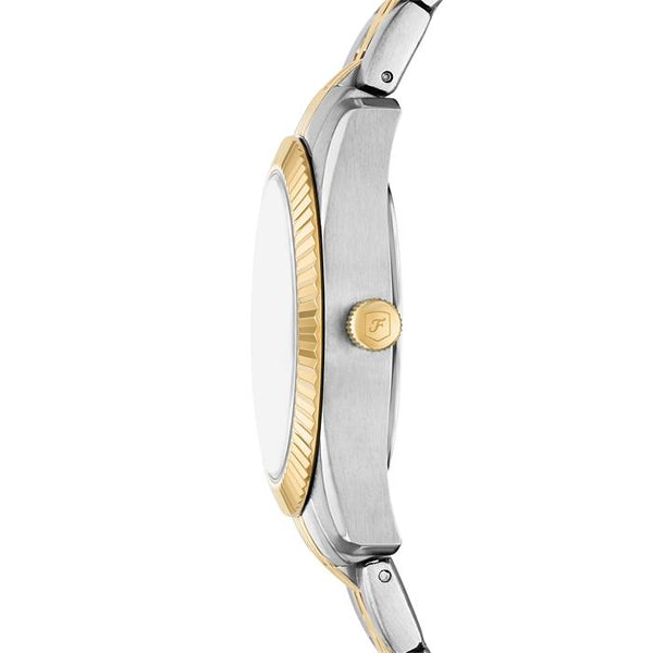 Reloj Fossil Scarlette Mini Plateado, Dorado y Verde Analógico Mujer ES5388