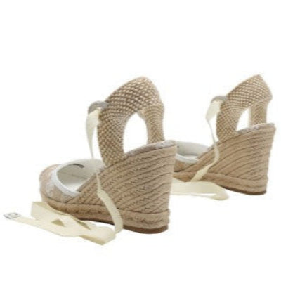 Alpargatas de cuña con atado al tobillo Guess Charmi FLJCYRFAB04