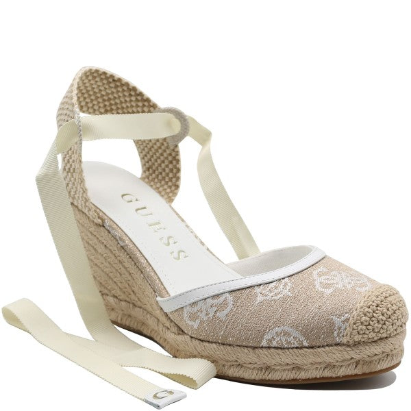 Alpargatas de cuña con atado al tobillo Guess Charmi FLJCYRFAB04
