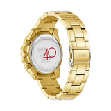 Reloj Guess mujer GW0812L2 ICONIC 40th Acero Inoxidable dorado multifunción circonitas esfera