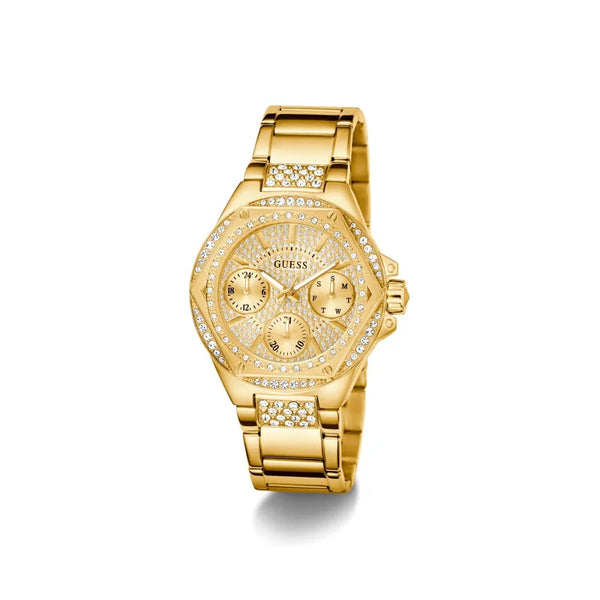 Reloj Guess Mujer Envy Acero Dorado Multifunción GW0878L2
