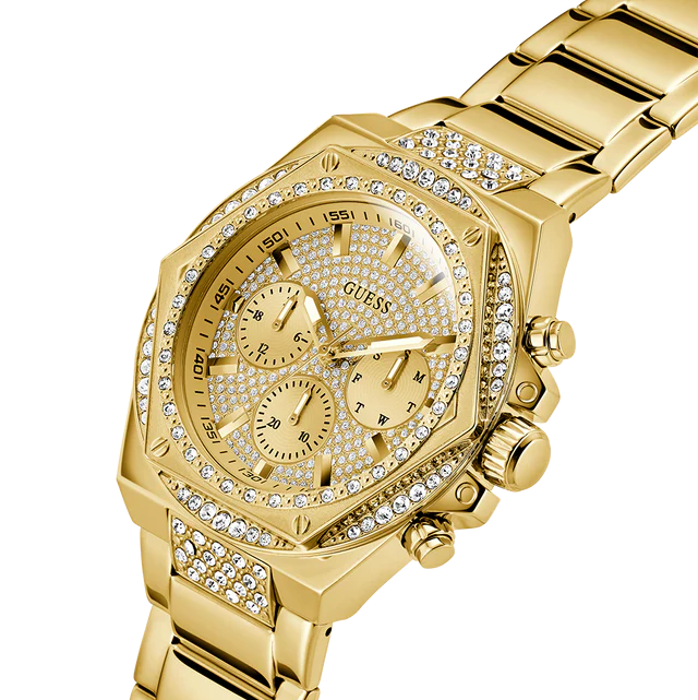 Reloj Guess Fury Dorado Multifunción Hombre GW0899G2